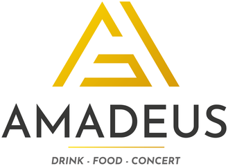 Amadeus, drink, food, concert